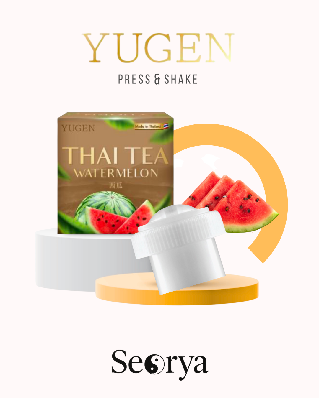 Yugen Thai Tea – Watermelon (İç Güzellik ve Dengeyi Destekleyen Ferah Aromalı Çay)