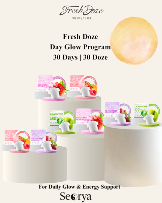 Fresh Doze – Day Glow Program  30 Doze | Günlük Güzellik Rutini (Sadece Gün Bakımı)