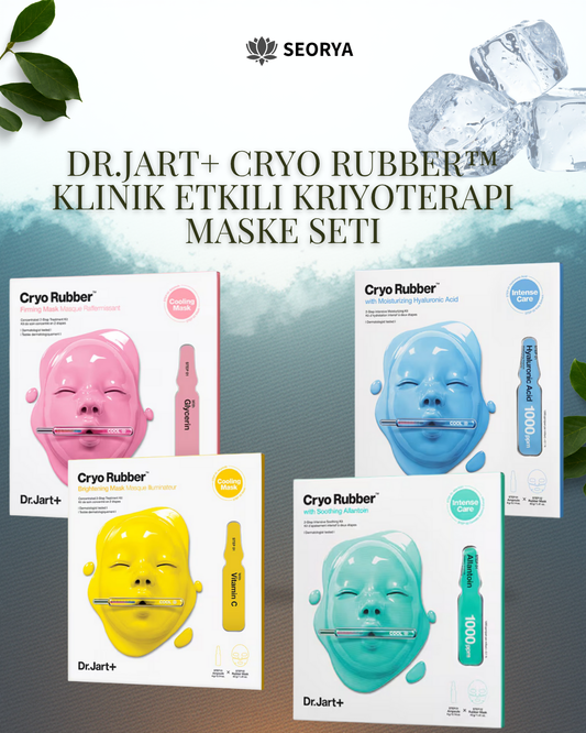 DR.JART+ Cryo Rubber™ Klinik Etkili Kriyoterapi Maske Seti