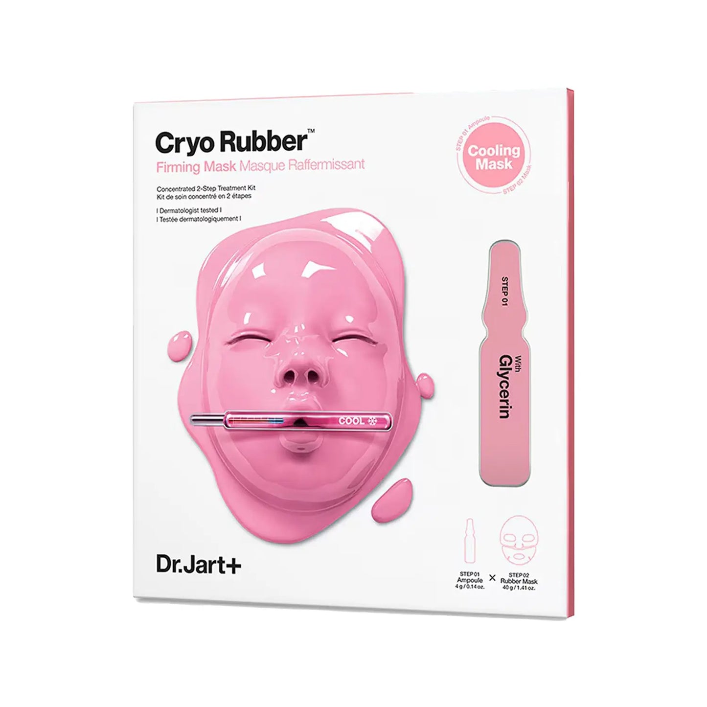 DR.JART+ Cryo Rubber™ Klinik Etkili Kriyoterapi Maske Seti