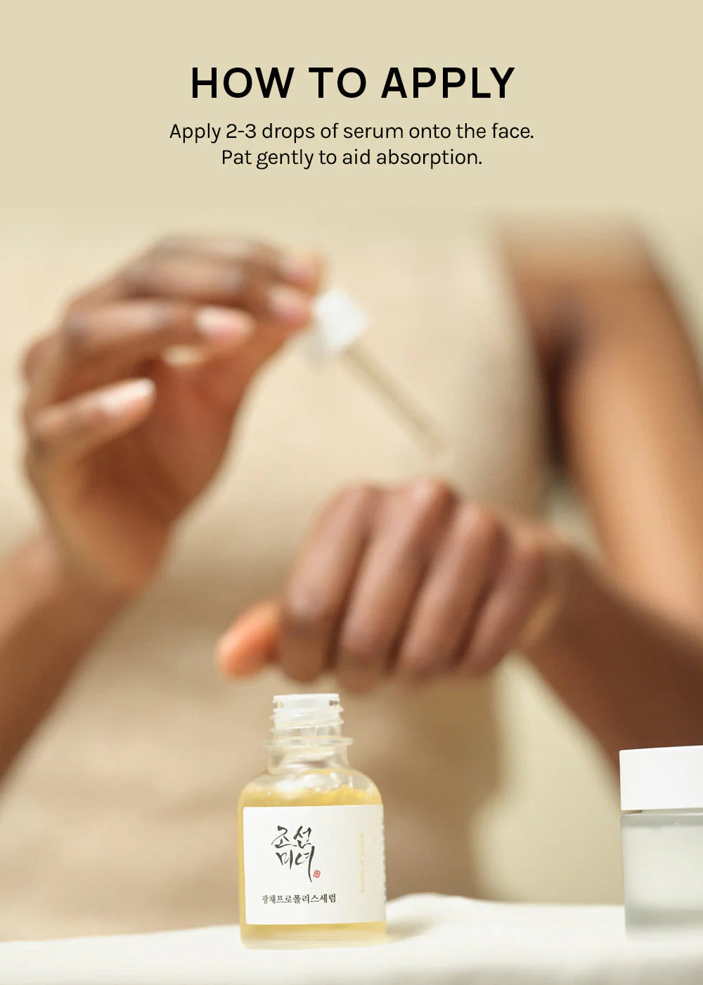 BEAUTY OF JOSEON Glow Serum: Propolis + Niasinamid - Yatıştırıcı ve Gözenek Sıkılaştırıcı 30 ML