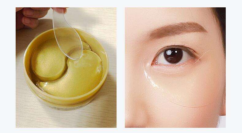 BIOAQUA Altın Tozu & Deniz Yosunlu Kolajen Göz Maskesi