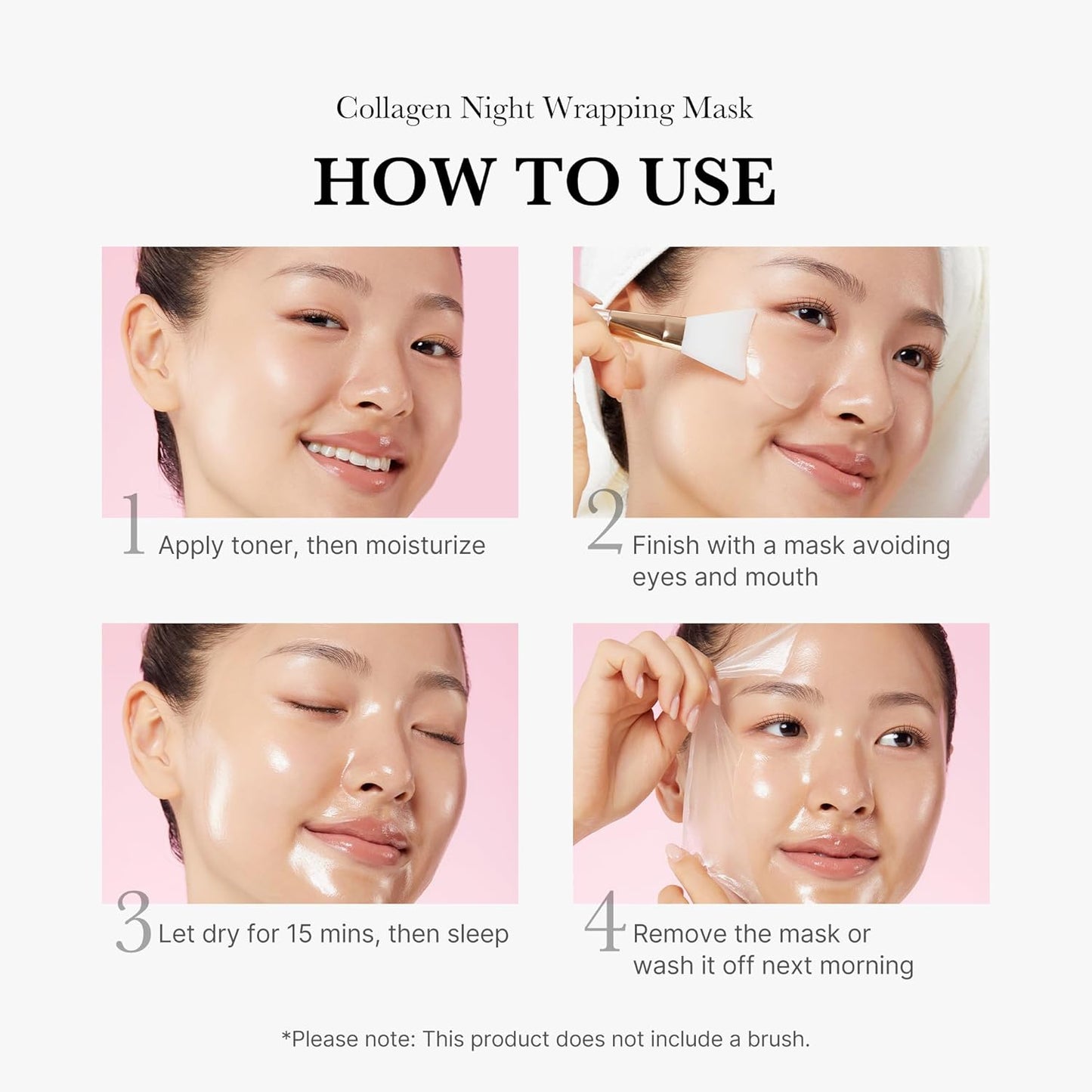Medicube Collagen Night Wrapping Mask – Besleyici ve Elastikiyet Koruyucu Soyulabilir Uyku Maskesi (75 ML)