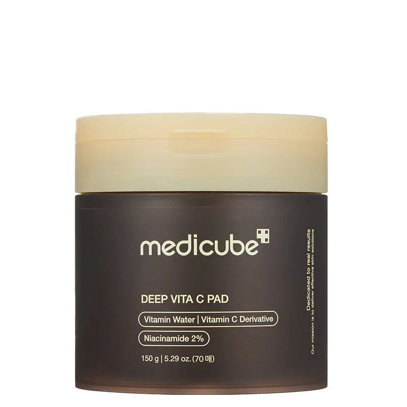 Medicube – Deep Vita C Pad (Koyu Leke ve Renk Eşitsizliği Karşıtı Aydınlatıcı C Vitamini Pedleri)
