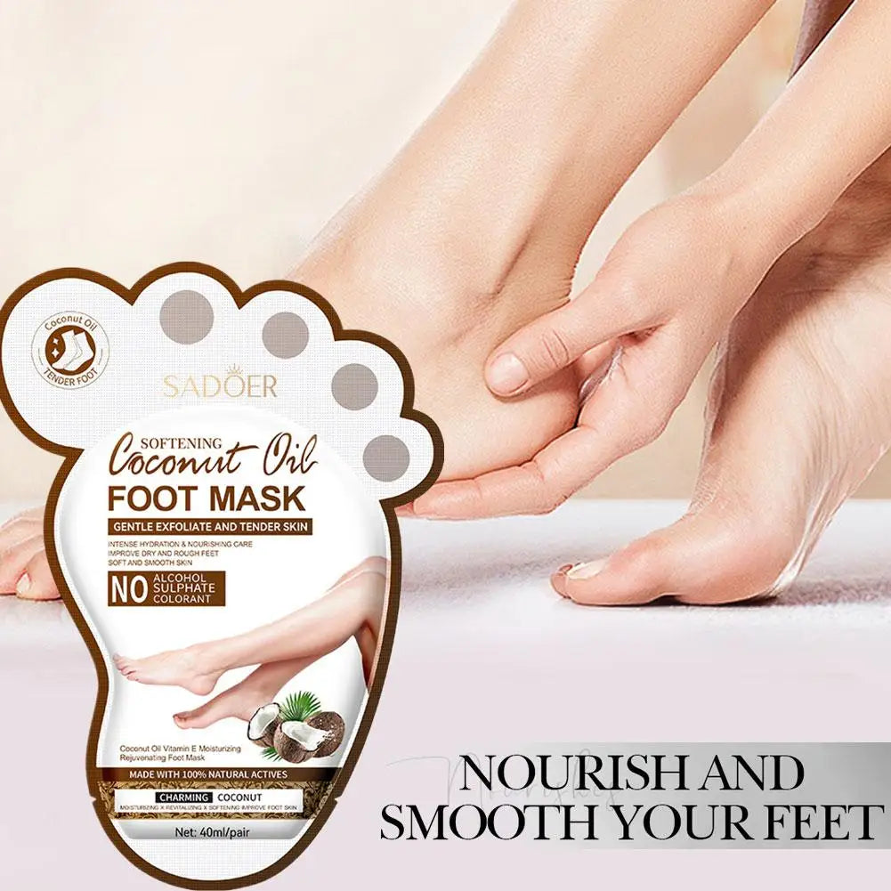 SEORYA ÖNERISI — SADOER Hindistan Cevizi Yağlı Ayak Maskesi